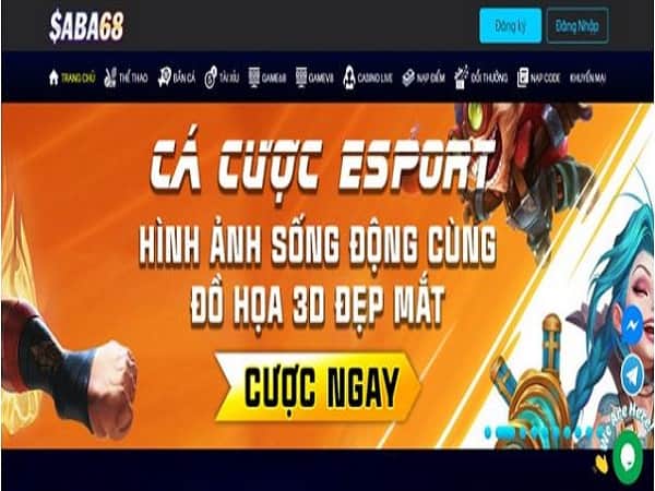 Saba68 - Cổng game đổi thưởng đẳng cấp số 1 Việt Nam