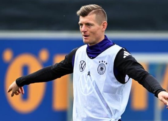 Toni Kroos trở lại đội tuyển Đức