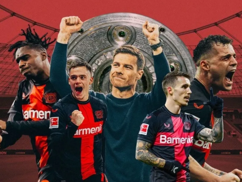 Leverkusen đứng trước cơ hội nhận đĩa vàng Bundesliga danh giá