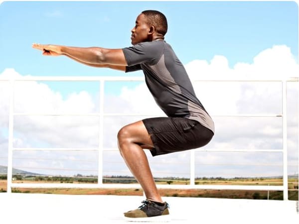 Squat – Bài tập tăng cường sinh lý nam giới