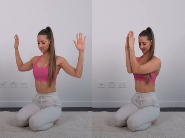 Các bài tập cho vòng 1 chảy xệ trở nên săn chắc với 10 phút mỗi ngày