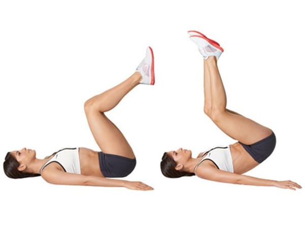 Các bài tập bụng dưới - Leg Raises (Nâng chân)