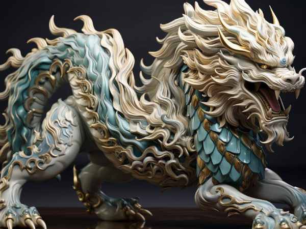 Mơ thấy kỳ lân xuất hiện trước cửa nhà