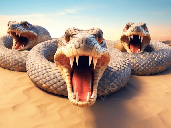 Nằm mơ thấy 3 con rắn hổ mang khác nhau là điềm báo gì?