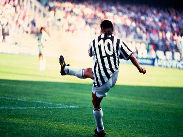 Số áo Baggio tại Juventus, AC Milan và Inter Milan