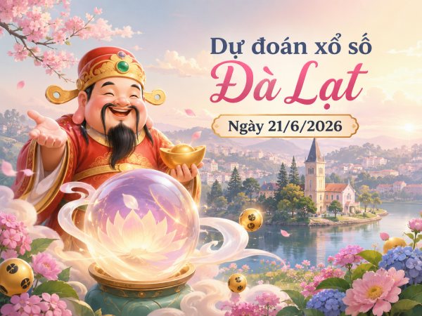 Dự đoán XSDL ngày 21/6/2026 chủ nhật chính xác nhất