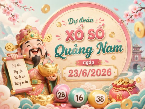 Dự đoán XSQNM ngày 23/6/2026 thứ 3 miễn phí chuẩn xác